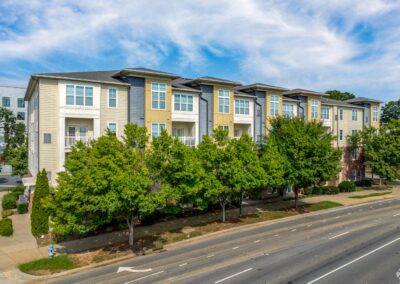 Exterior of Park at Drexel apartments